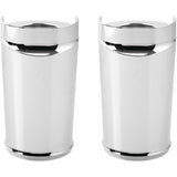 Arlen Ness Chrome Smooth Fork Boot Covers 20-009