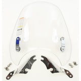 National Cycle Clear SwitchBlade Deflector Quick Release Windshield With Mount Kit, Straight Forks