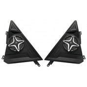 SSV Works Front 6.5" Speaker Pods With Behind Seat SSV Works Subwoofer Box For Polaris Slingshot 15-21