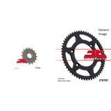 Front and Rear Steel Sprocket Kit for OffRoad SUZUKI DR-Z125 2003-2014