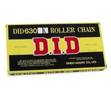 DID Heavy-Duty Standard Series 630K Chain 98 Links Natural for Street Motorcycle