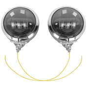Letric Lighting Passing Lamps Only, Black/Chrome 4.5"