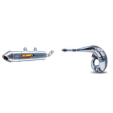 Silenciador FMF Turbinecore 2 y tubo de escape de fábrica para Yamaha YZ250 (2002-2016)