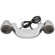 Letric Lighting Rear Light Bar With Signals Chrome Smoke