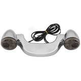 Letric Lighting Rear Light Bar With Signals Chrome Smoke