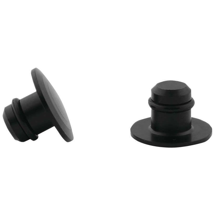 Highsider CNC Mirror Mount Cover Gloss Black - 160-314