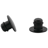 Highsider CNC Mirror Mount Cover Gloss Black - 160-314
