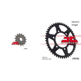 Kit de piñón delantero y trasero para Street DUCATI 695 Monster 2007