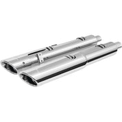 Freedom Performance 2-Step Slip-On Exhaust Slash Tip Chrome - IN00207