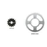SUNSTAR Front and Rear Steel Sprocket Kit for OFFROAD HONDA XR100R 1985-2003