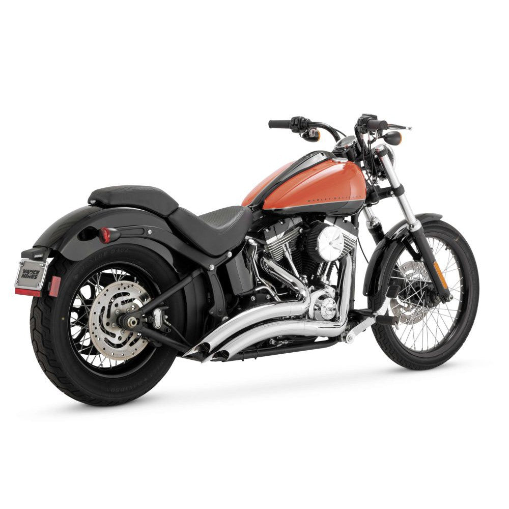 Vance And Hines Big Radius 2-Into-2 Chrome With Fuelpak FP3