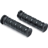 Puños Kuryakyn Dillinger para V-Twin de doble cable en negro satinado