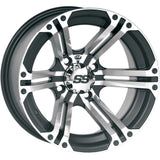 ITP SS Alloy SS212 Wheel Machined Black 15x7 4/115 5+2 1528436404B