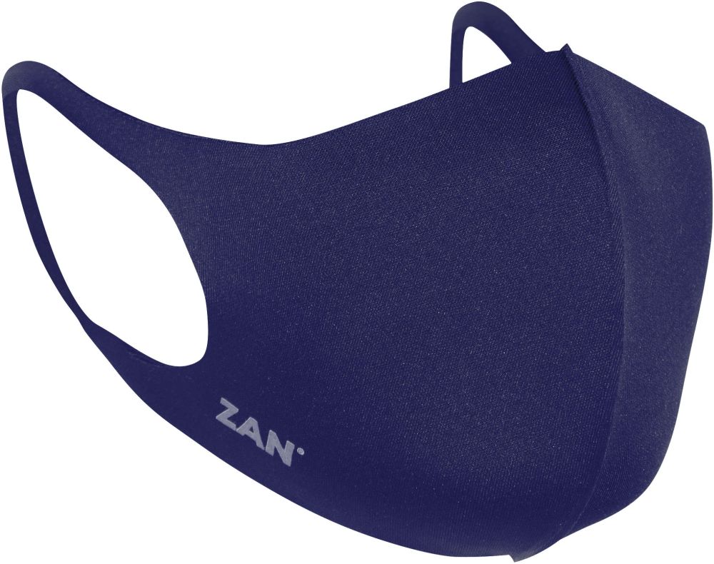 Zan Headgear Lightweight Face Mask 2-Pack Navy/Black