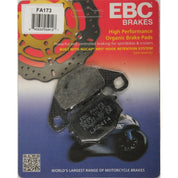 EBC 1 Pair FA Series Organic Replacement Brake Pads MPN FA173