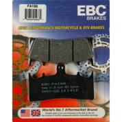 EBC 1 Pair Premium SFA Organic OE Replacement Brake Pads MPN FA188