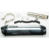 Escape deslizante de aluminio Two Brothers Racing S1R Black Series para Kawasaki Versys 1000 (2008-2019)