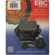 EBC 1 Pair FA Series Organic Replacement Brake Pads MPN FA213