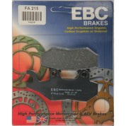 EBC 1 Pair Premium SFA Organic OE Replacement Brake Pads MPN FA215