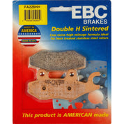 EBC 1 Pair Sintered HH Race Formula Brake Pads MPN FA228HH