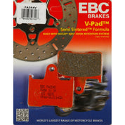 EBC 1 Pair V-Pad Semi-Sintered Touring Brake Pads MPN FA254V