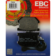 EBC 1 Pair FA Series Organic Replacement Brake Pads MPN FA34