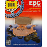 EBC 1 Pair Sintered R Series Heavy-Duty Brake Pads MPN FA414R