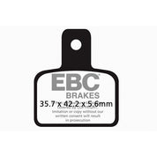 EBC 1 Pair Performance X-Series Carbon Brake Pads MPN FA495X