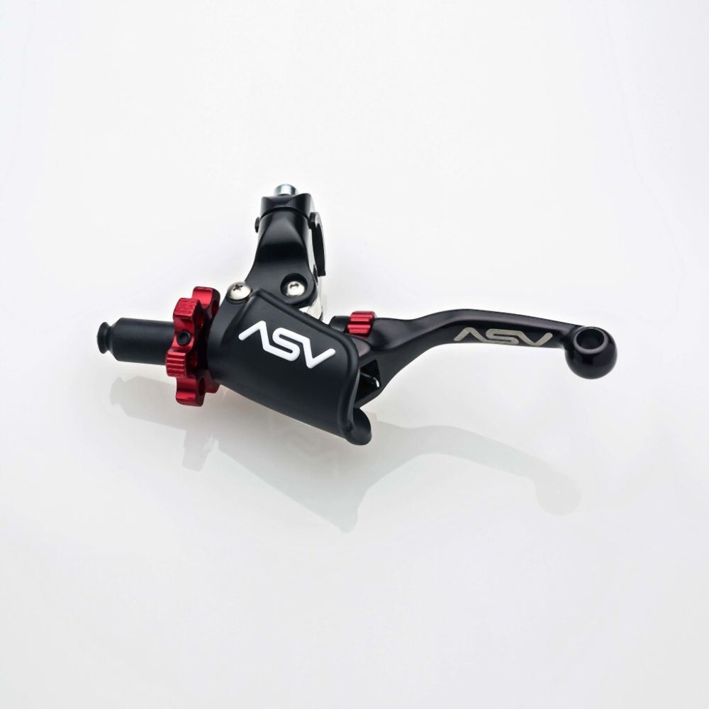 ASV Black F4 Offroad Model Shorty Clutch + Brake Lever Pro Pack BCF41306PH-SK