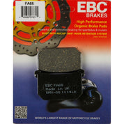 EBC 1 Pair FA-SFA-TT-X Premium Organic Replacement Brake Pads MPN FA68