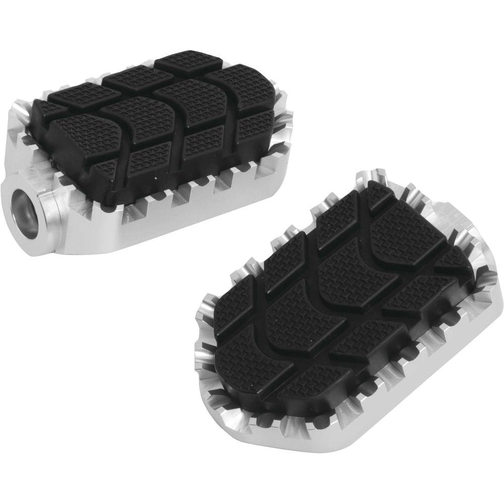 Puig Enduro Footpegs Silver - 7587P