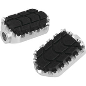 Puig Enduro Footpegs Silver - 7587P