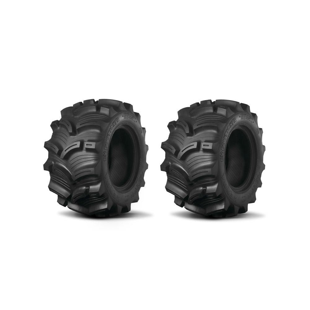 Kenda Set of Two K538 Executioner Front/Rear Bias Tires (6 Ply) [25x10-12]