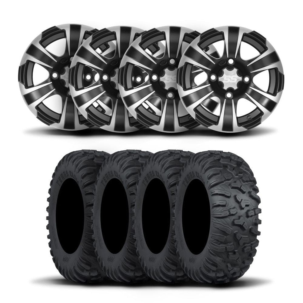 ITP SS312 14" Wheels And Terra Claw Tires [27x11R-14]