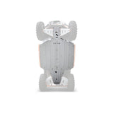 Placa protectora de aluminio Rival Central para Polaris Ranger 1000 / 1000 XP / EPS