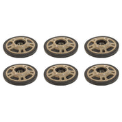 Front & Mid Rail Smoked Idler Wheels Kit for ARCTIC CAT 500 Sno Pro 2010-2011