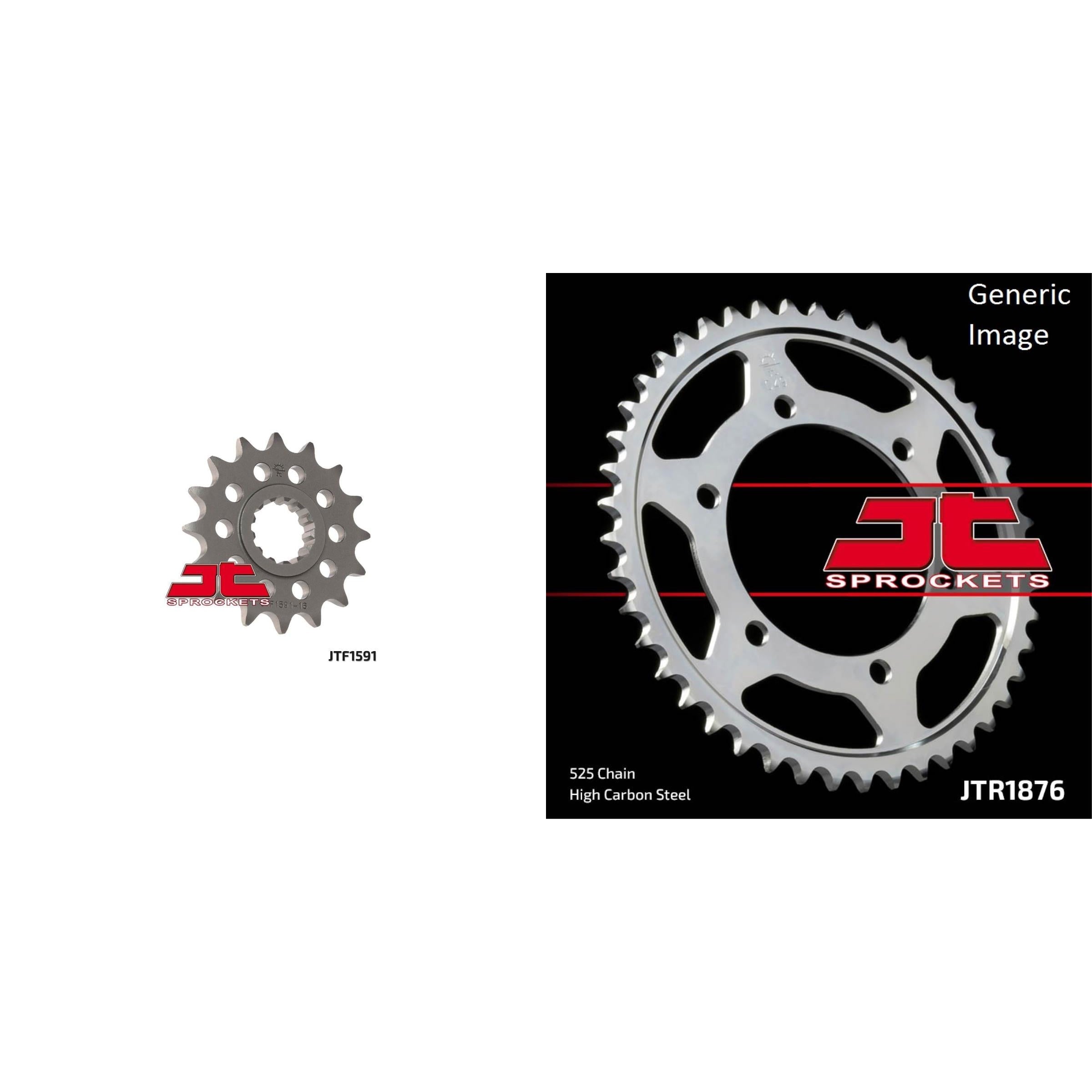 Front & Rear Sprocket Kit for Street YAMAHA FJ-09 2016