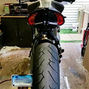 New Rage Cycles Fender Eliminator Black - DRAG-FEB