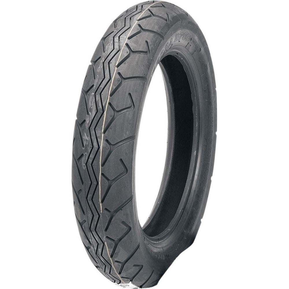 Bridgestone G703-F 130/90-16 Front Bias Tire (67H) 076260