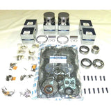 Kit de reconstrucción de cabezal de potencia WSM para Yamaha 150-225 HP, 6 cilindros, 84-92, 0.040 sobre platino
