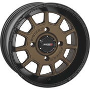 System 3 ST-5 Aluminum Bronze/Matte Black Wheel 14x7 4/137 4+3 (+10mm)