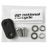 National Cycle Footrest Mount 38mm Black BAG#4015-38MM
