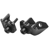 Soportes adaptadores estriados delanteros Kuryakyn para cruceros negros