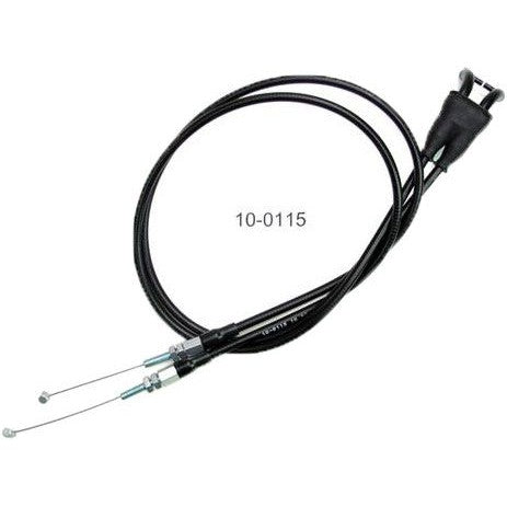 Motion Pro Black Vinyl Push - Pull Throttle Cable Set 10-0115