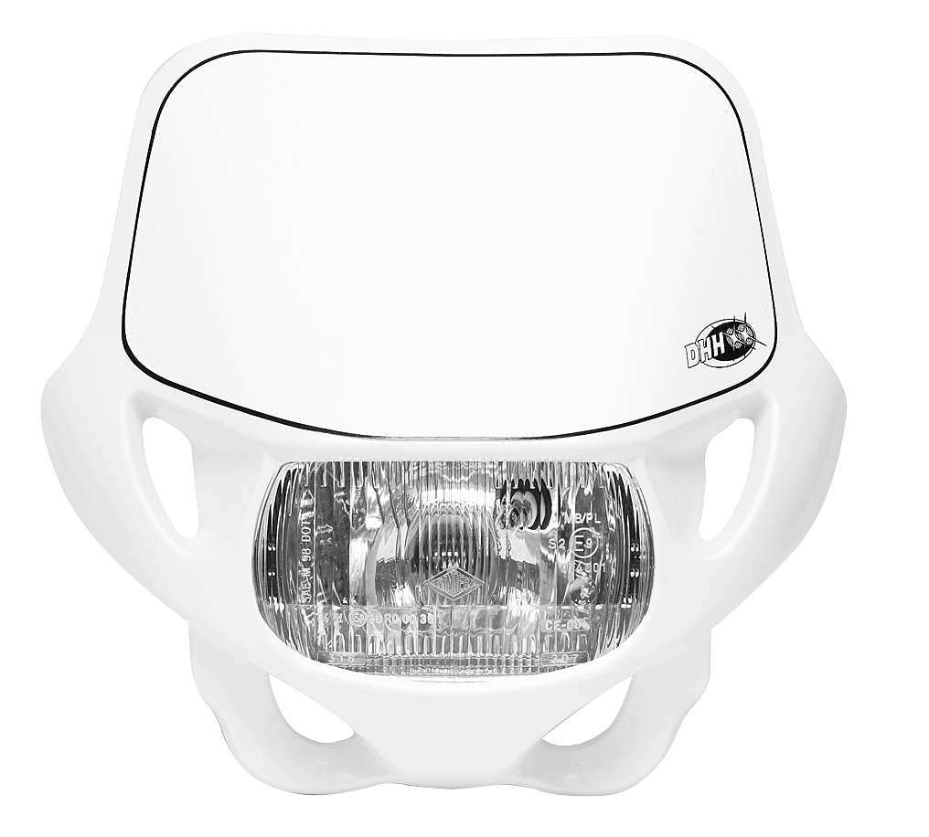 Acerbis White CE D.O.T. Certified DHH Headlight - 2042750002