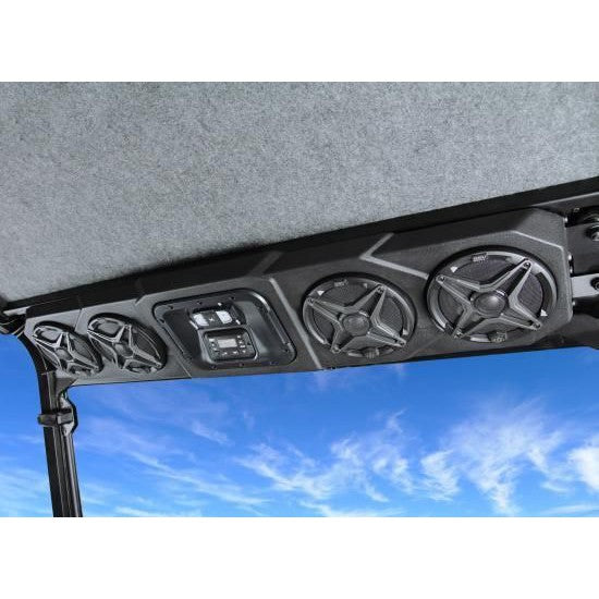 SSV Works 4 Speaker Overhead Sound Bar With 6.5" Speaker Pods For Polaris Ranger 18-22