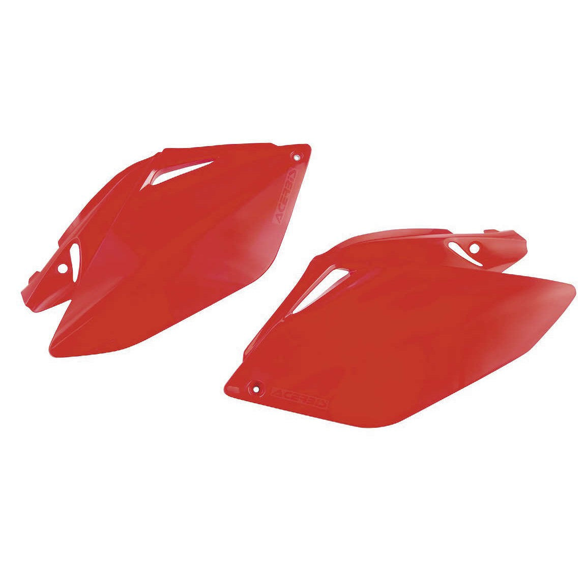 Acerbis Red Side Number Plate for Honda - 2043240004