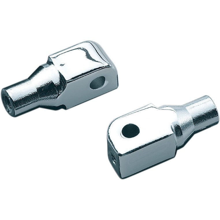 New Honda VTX1300C 2003-2009Footpeg Adapters Chrome Rear by Kuryakyn