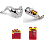 Shorty Silencer, Fatty Exhaust Pipe, O-Ring, Spring & Tool Kit SUZ RM125 03-07