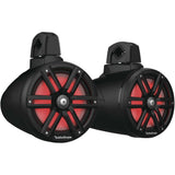 Altavoces Rockford Fosgate Element Ready de 8" para motocicleta, color negro, M2WL-8B